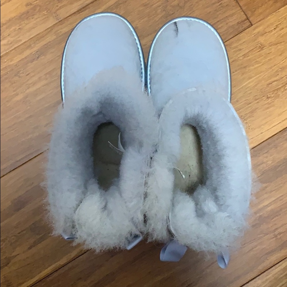 Light Blue Mini Bailey Bow II Uggs
